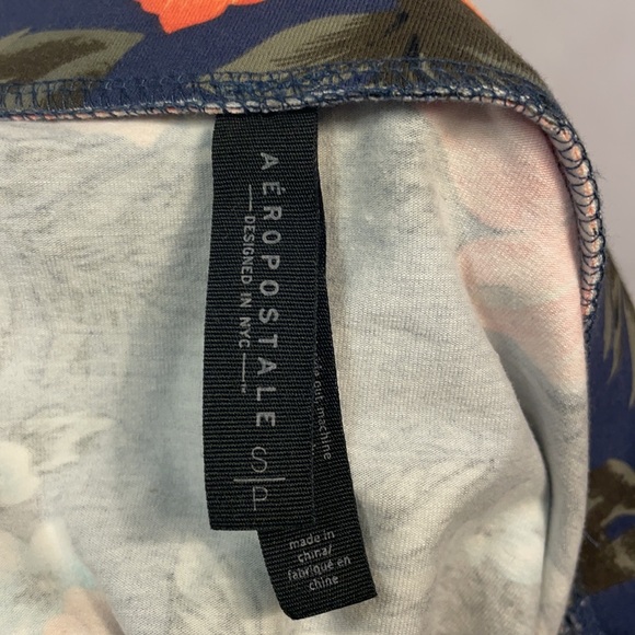 Aeropostale Tropical Mini Skirt Flowers - Picture 4 of 4